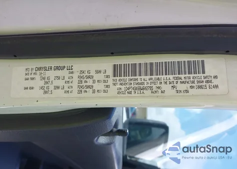 2011 Dodge Nitro Heat из США, поврежденный, VIN 1D4PT4GK6BW602795